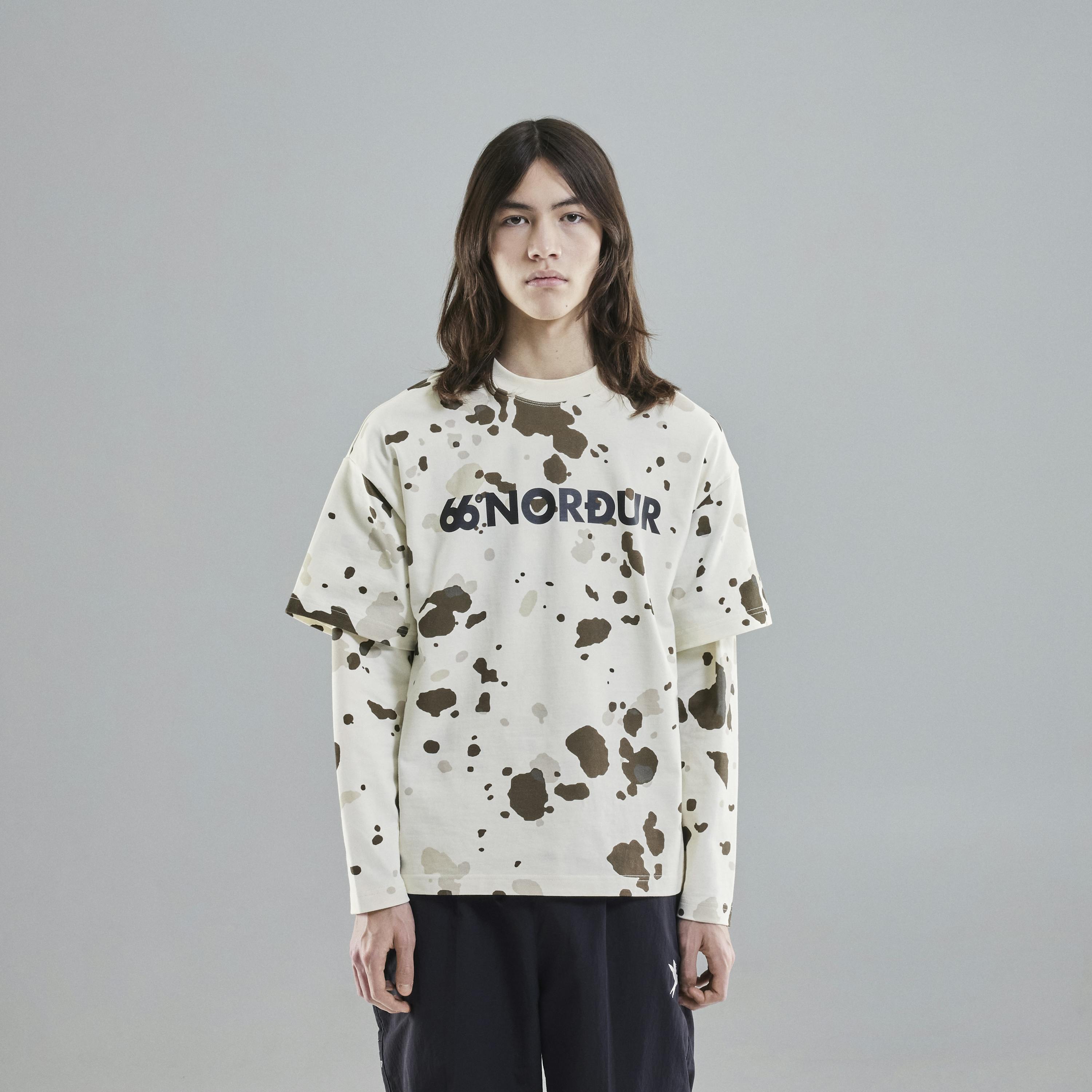 Hringbraut  Eggshell Print model-Men