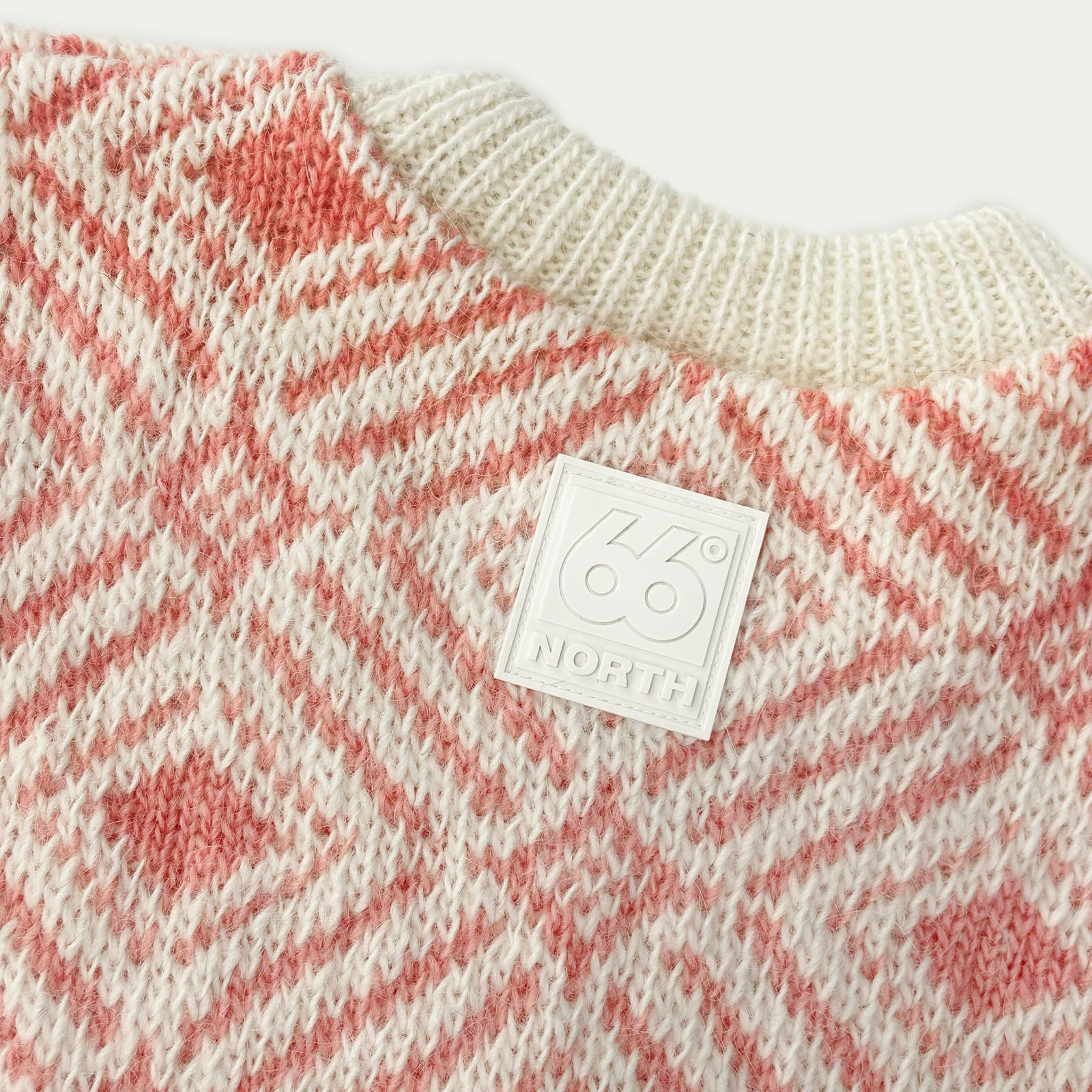 Flateyri Pink/White