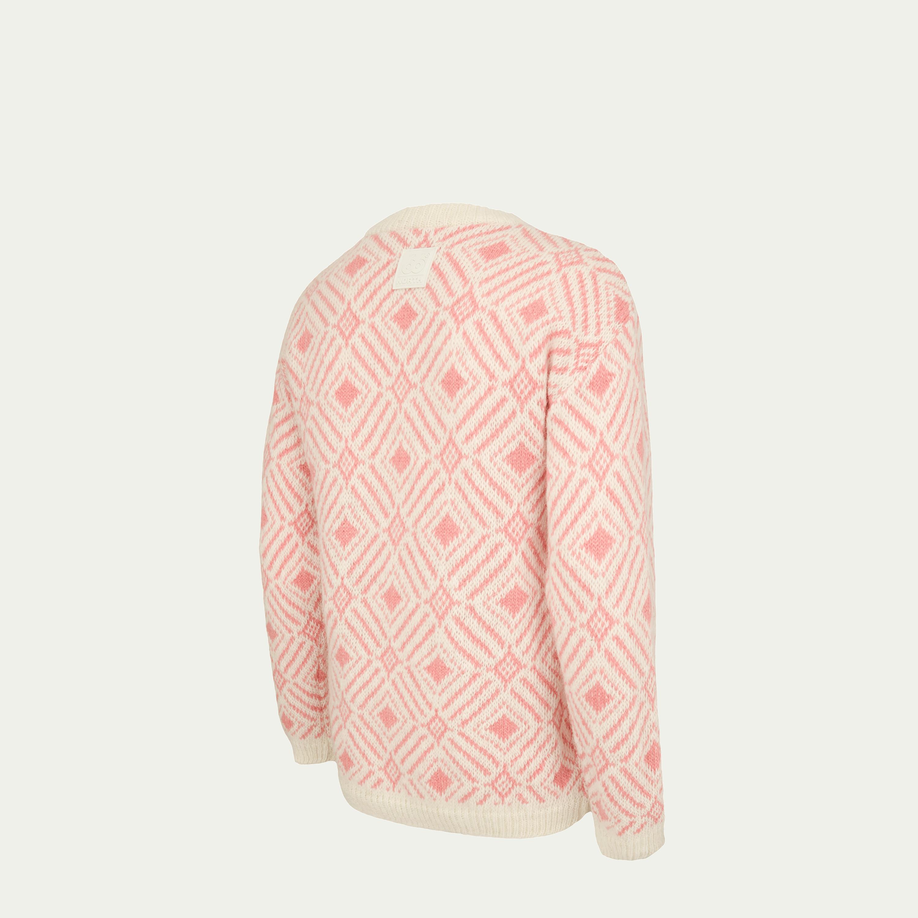 Flateyri Pink/White