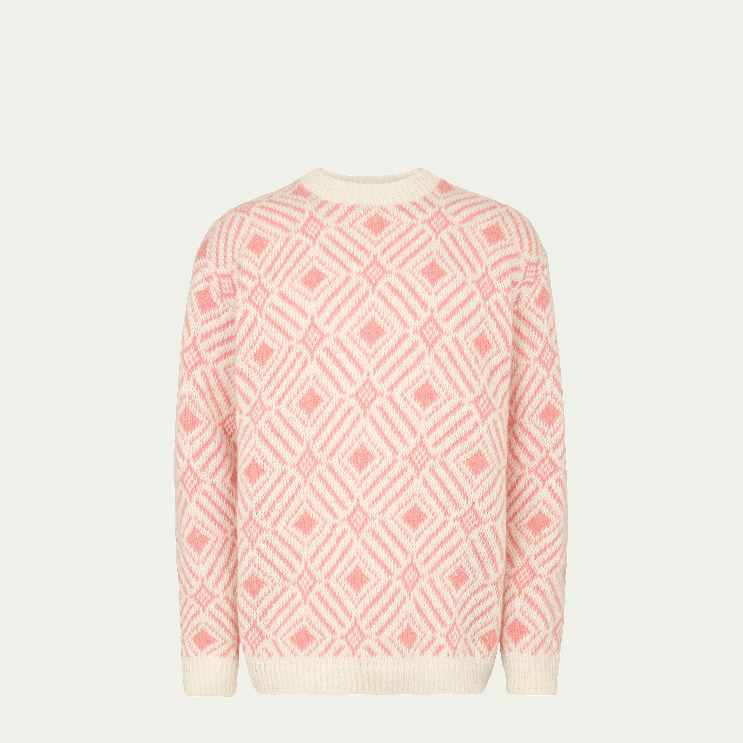 Flateyri Pink/White