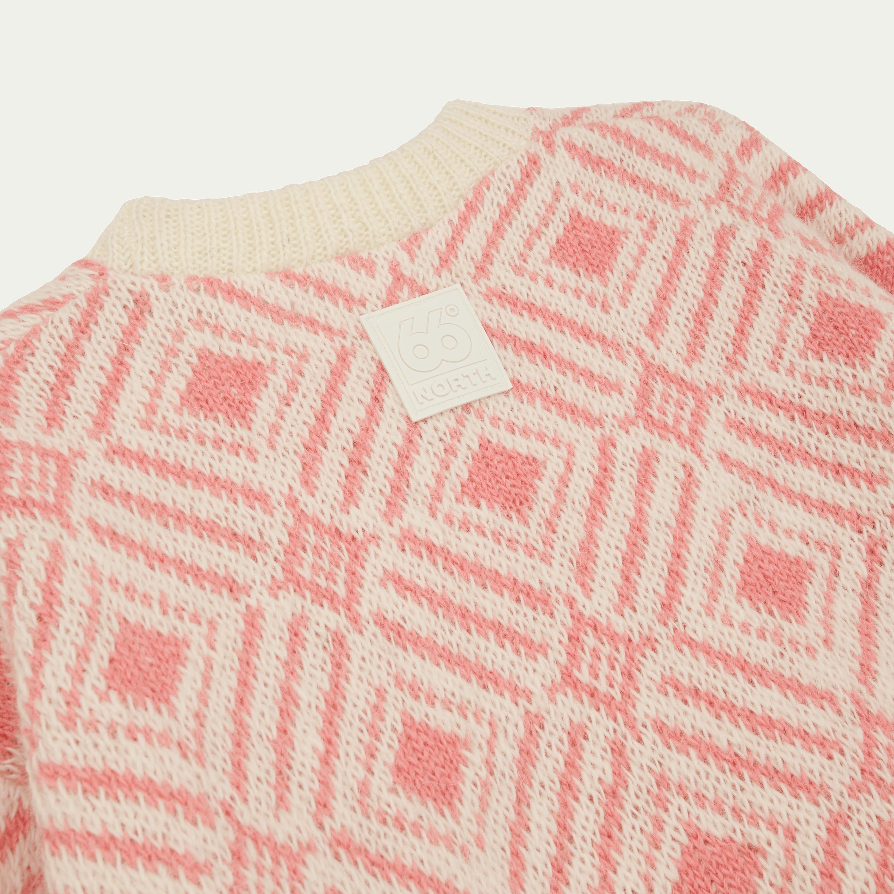 Flateyri Pink/White