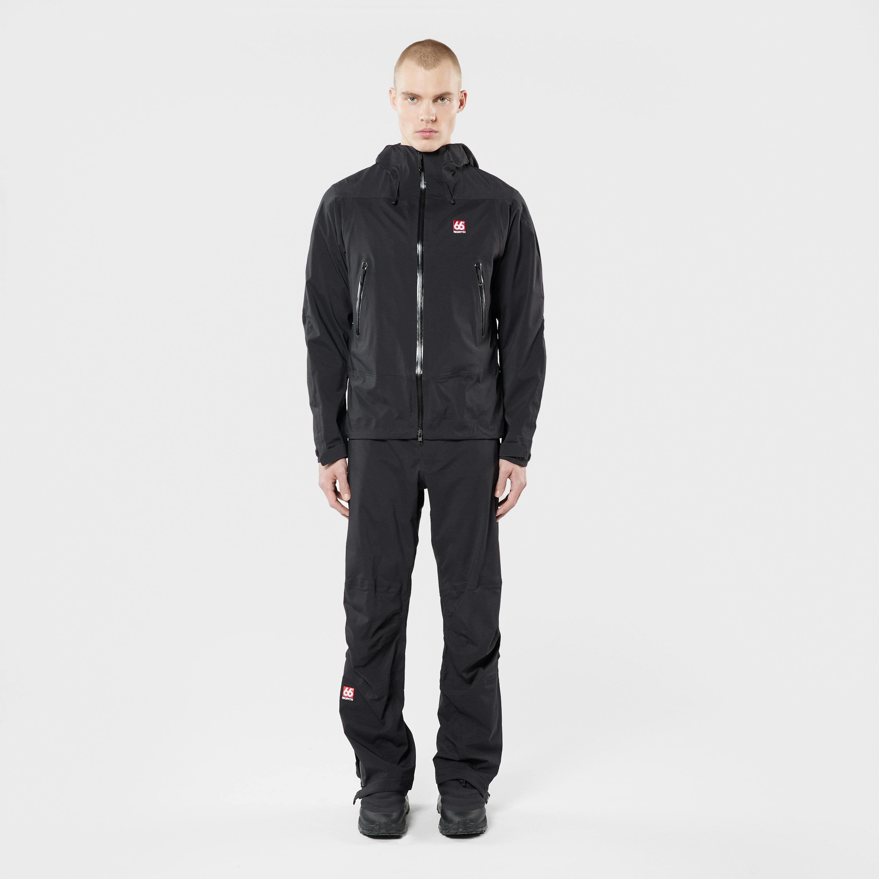 Men - Snaefell Shell Jacket - Black – 66°North