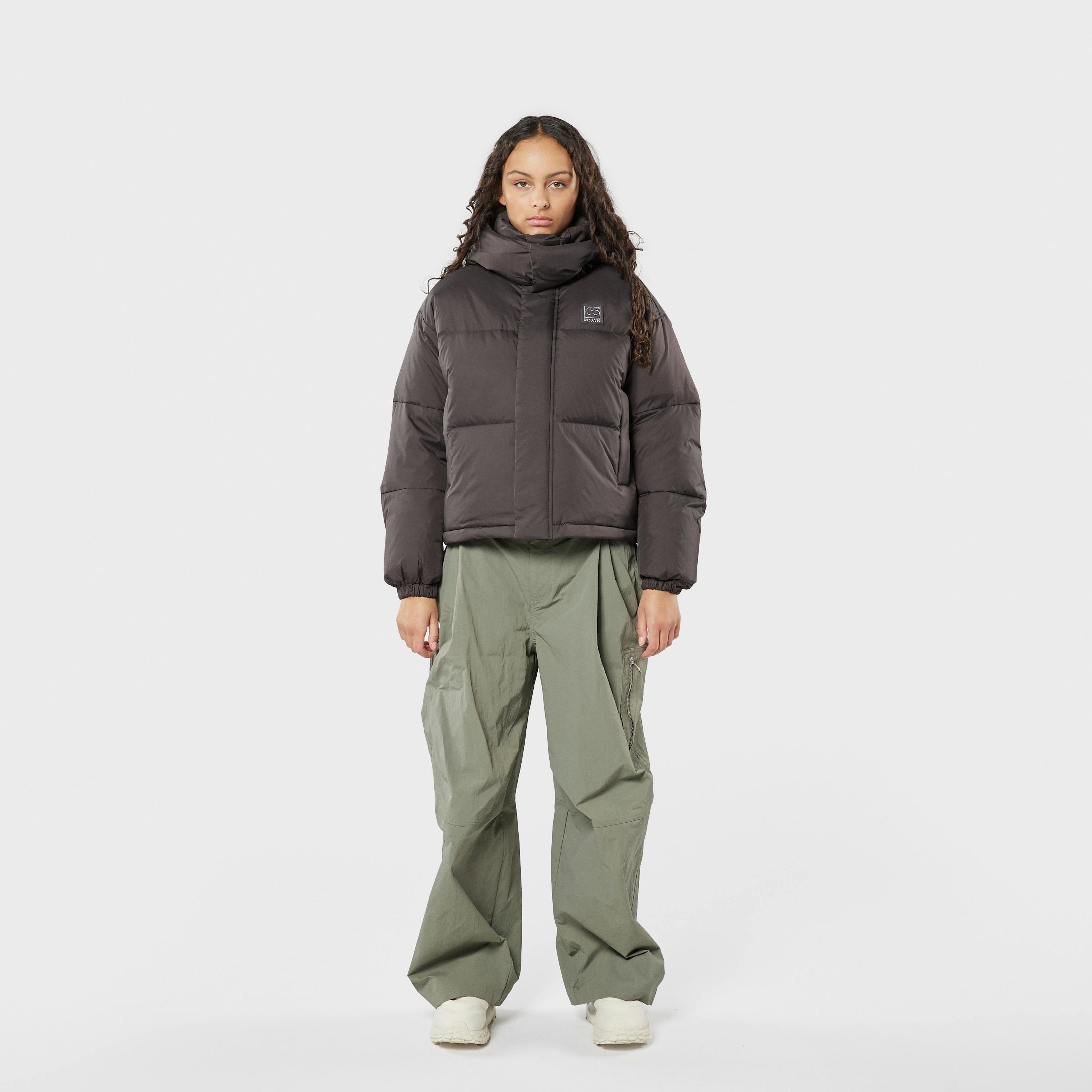 Women - Women's Dyngja Down Cropped Jacket - Licorice – 66°North