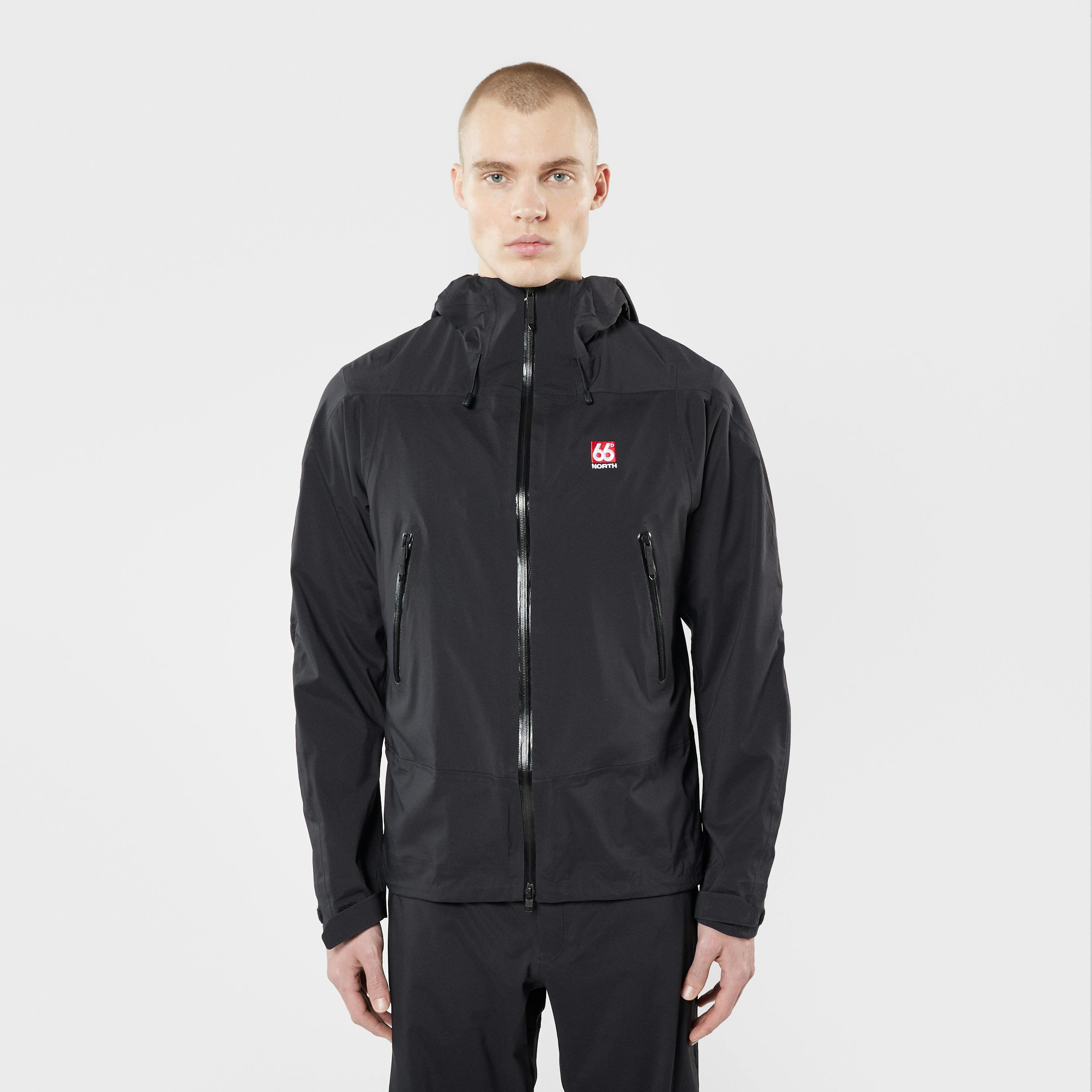 66°North SNAEFELL SHELL JACKET Men - Snaefell Shell Jacket - Black – 66°North