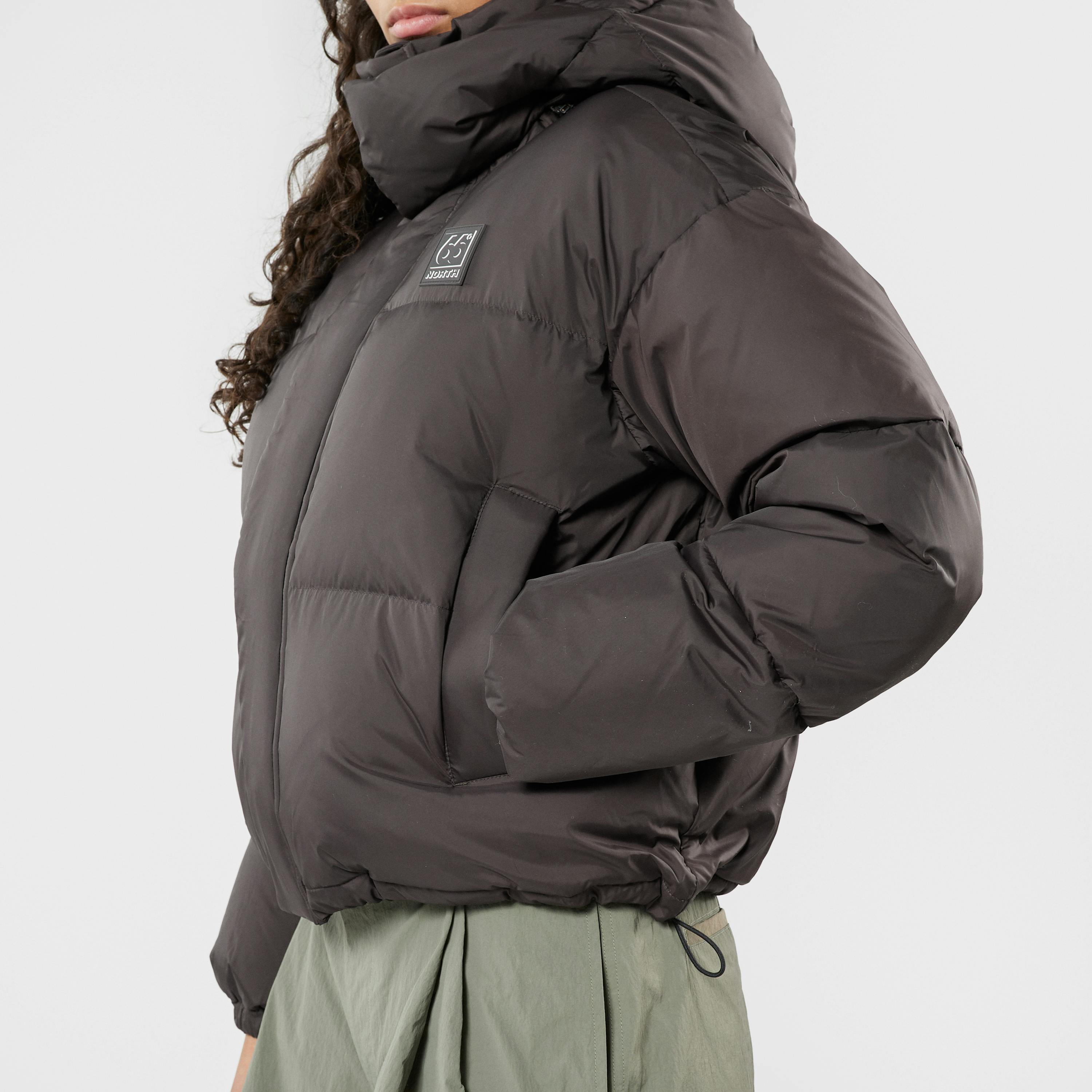 Women - Women's Dyngja Down Cropped Jacket - Licorice – 66°North