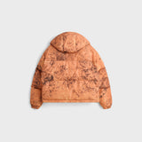 Dyngja Down W Cropped Jacket AOP
