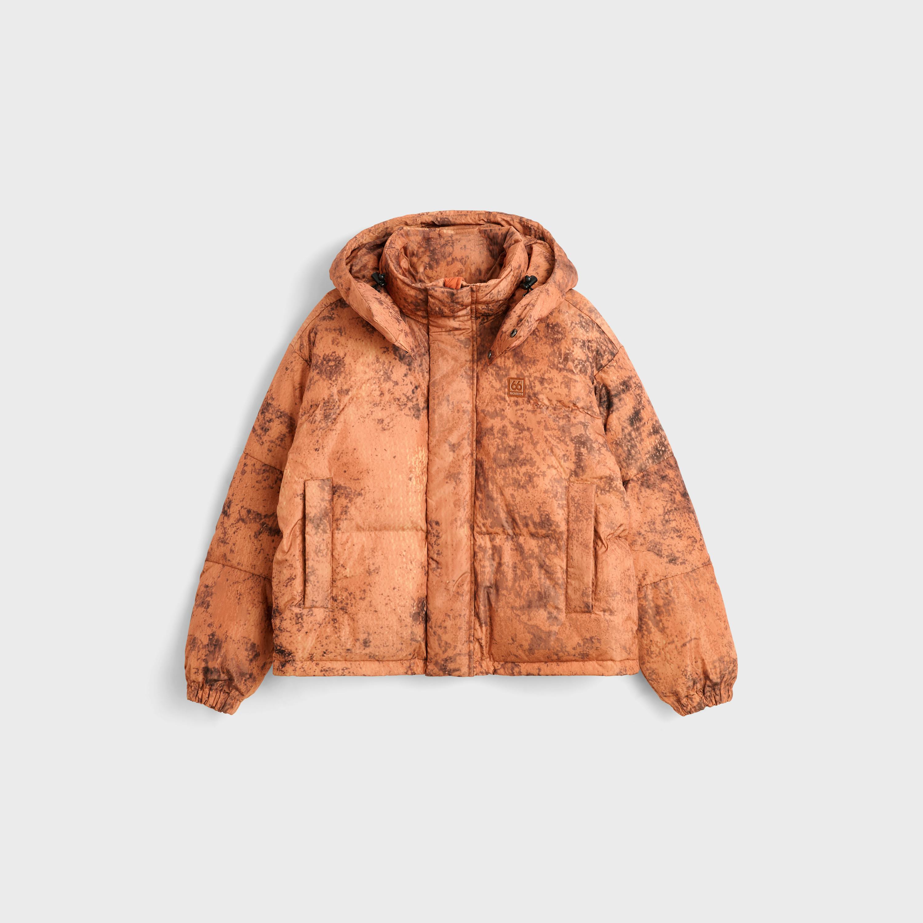 Dyngja Down W Cropped Jacket AOP