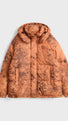 Dyngja Down Jacket Fisherman Print