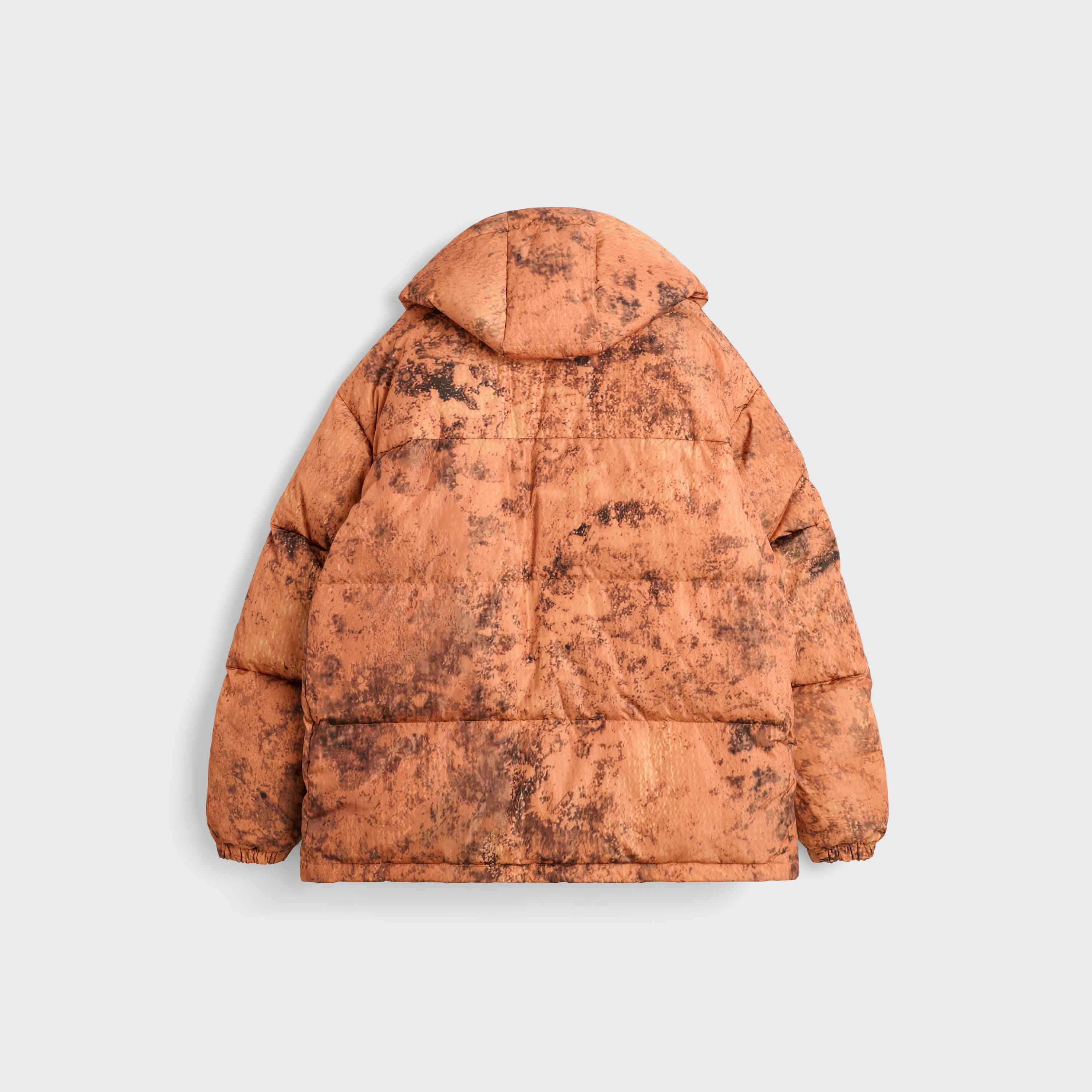 Dyngja Down Jacket Fisherman Print