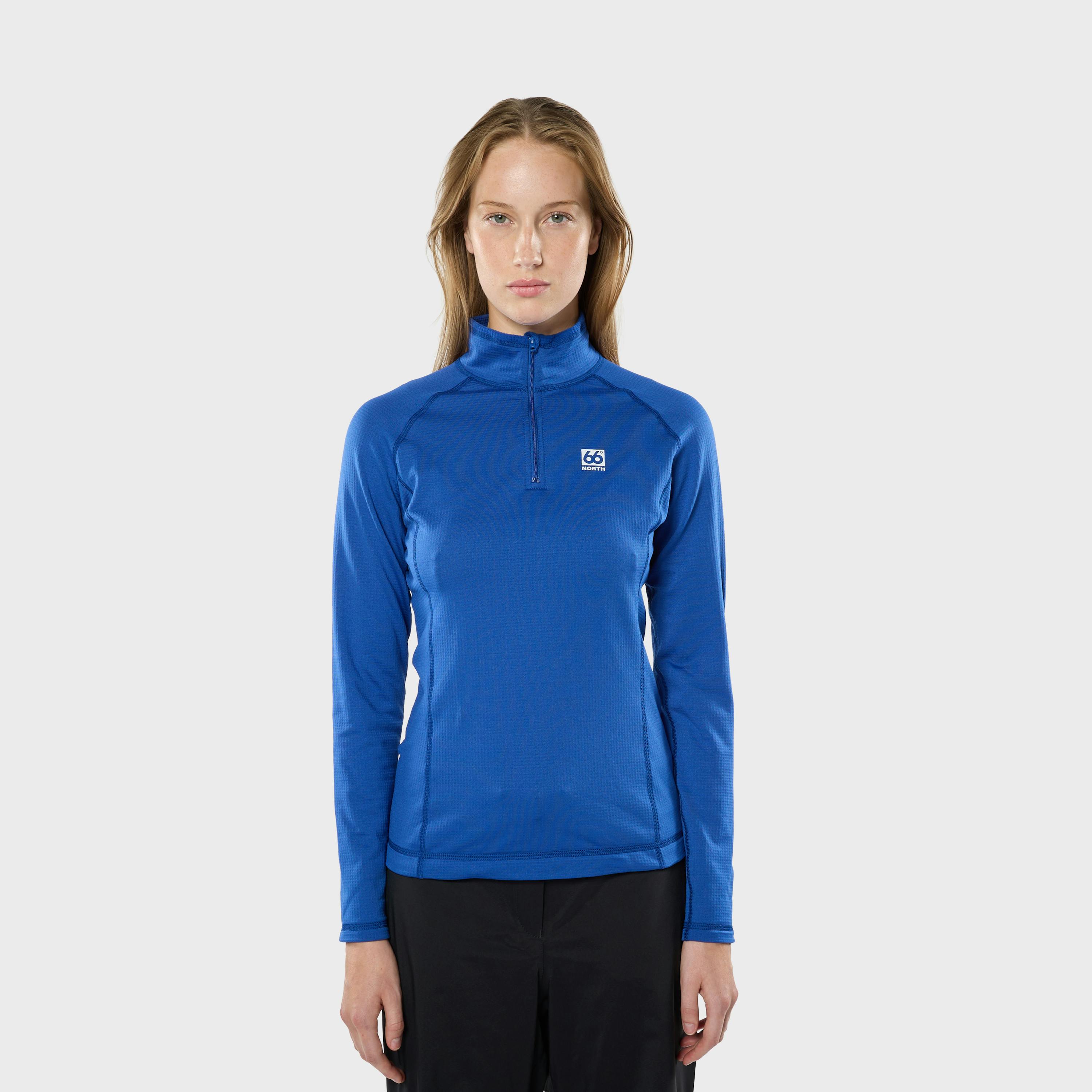 Women's Grettir Zip Neck model-Women