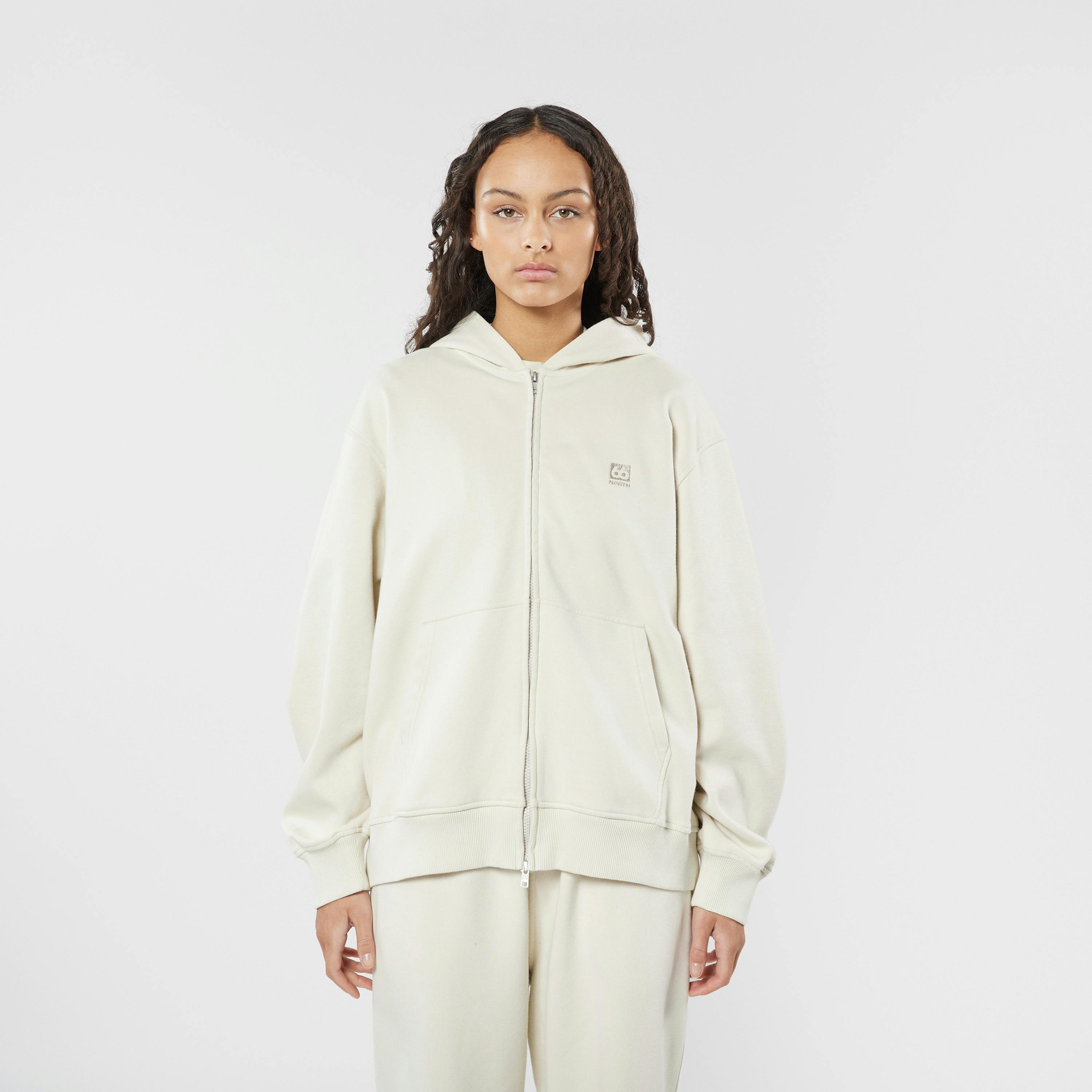 Dyngja Zipped Hoodie model-Women