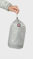 Woman's Keilir Hooded Down Jacket Grey Sky