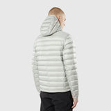 Men's Keilir Hooded Down Jacket Grey Sky