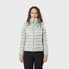 Woman's Keilir Hooded Down Jacket Grey Sky