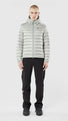 Men's Keilir Hooded Down Jacket Grey Sky