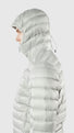 Men's Keilir Hooded Down Jacket Grey Sky