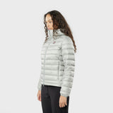 Woman's Keilir Hooded Down Jacket Grey Sky