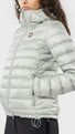 Woman's Keilir Hooded Down Jacket Grey Sky