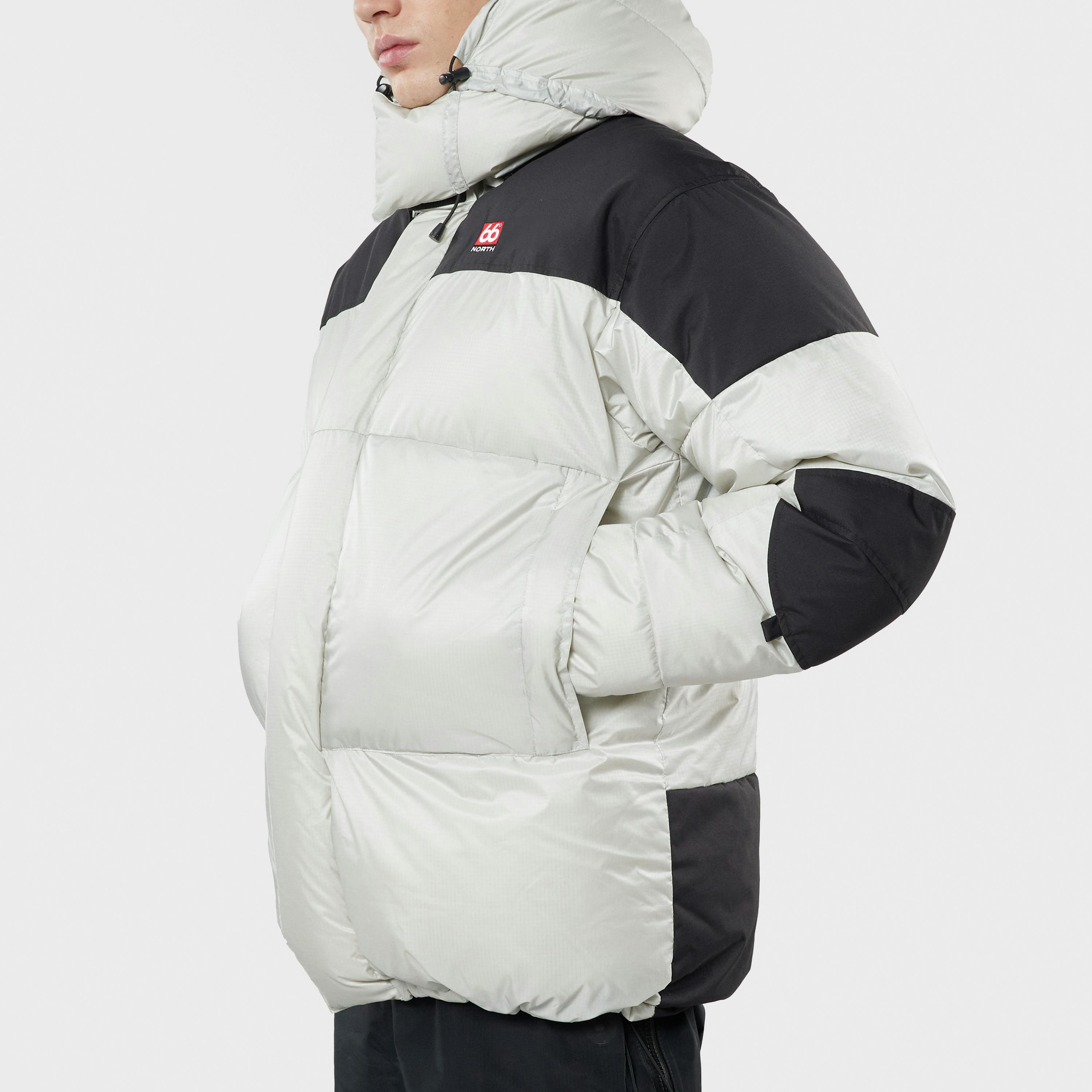 Tindur Down Jacket Dark Stone