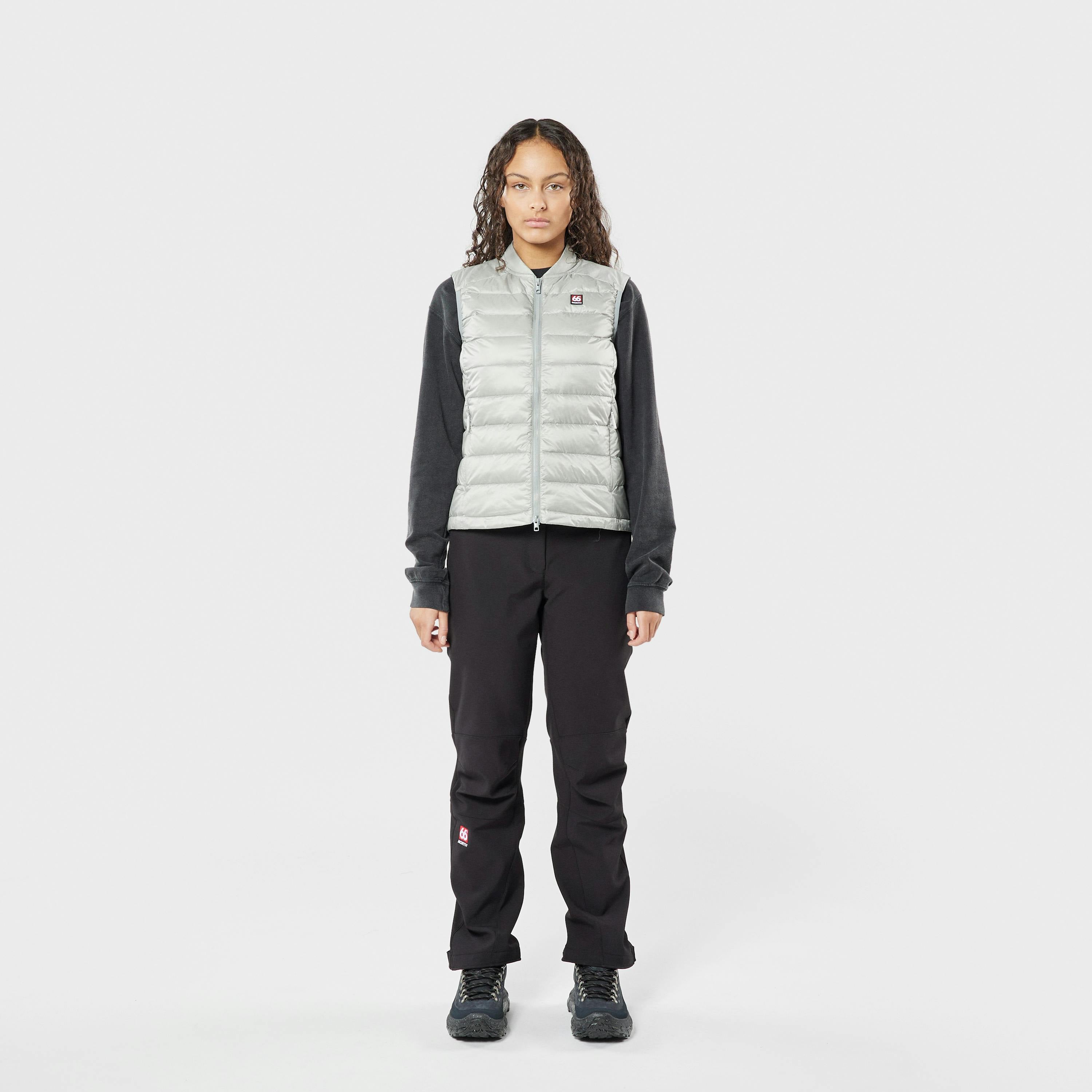 Women's Keilir Down Vest Grey Sky