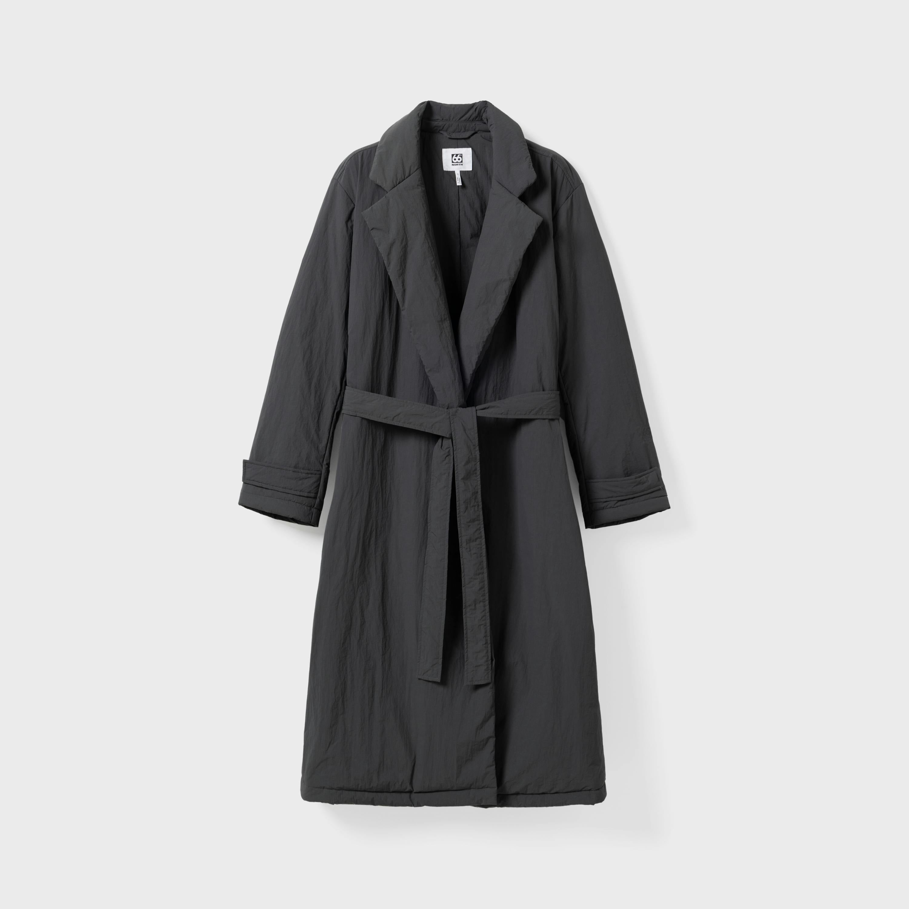 Women's Vatnsmýri Trench Coat Black