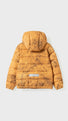 Loki Down Jacket AOP Fisherman Print