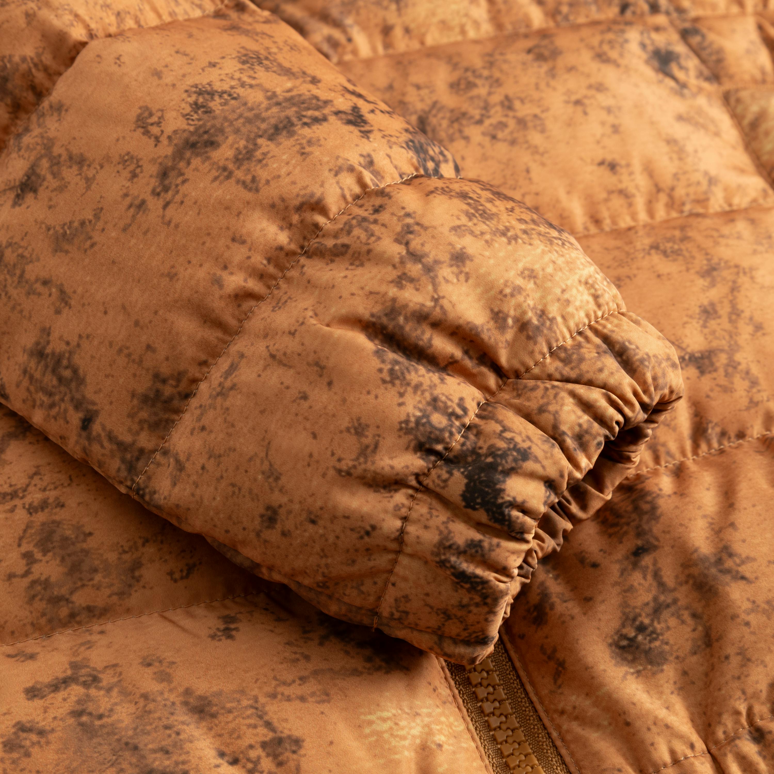 Loki Down Jacket AOP Fisherman Print