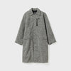 Vindur Fleece Lined Wool Coat Light Grey