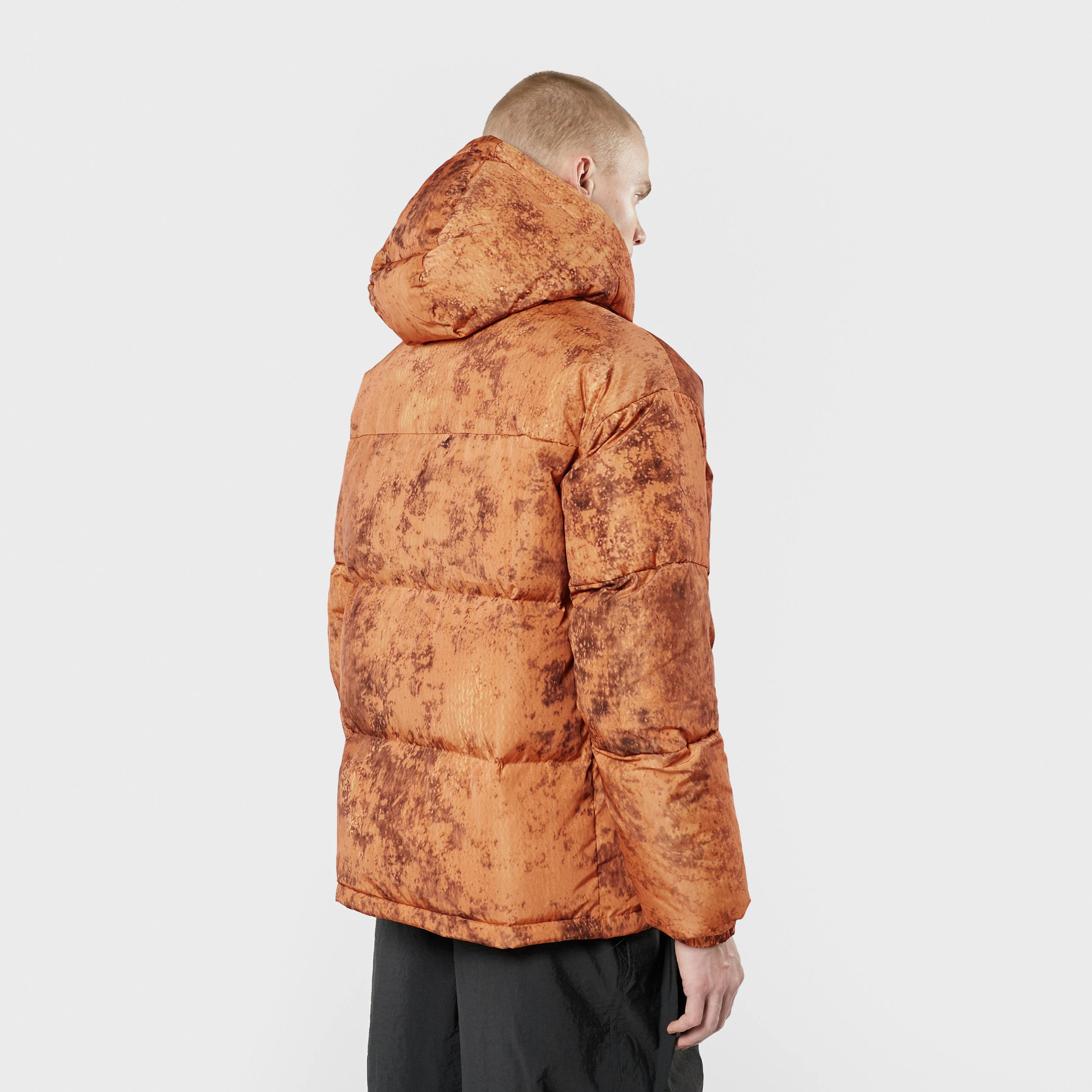 Dyngja Down Jacket Fisherman Print
