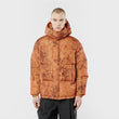Dyngja Down Jacket Fisherman Print
