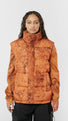 Dyngja Down Vest Fisherman Print