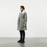 Sölvhóll trench coat Gravel