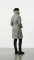 Sölvhóll trench coat Gravel