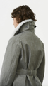 Sölvhóll trench coat Gravel