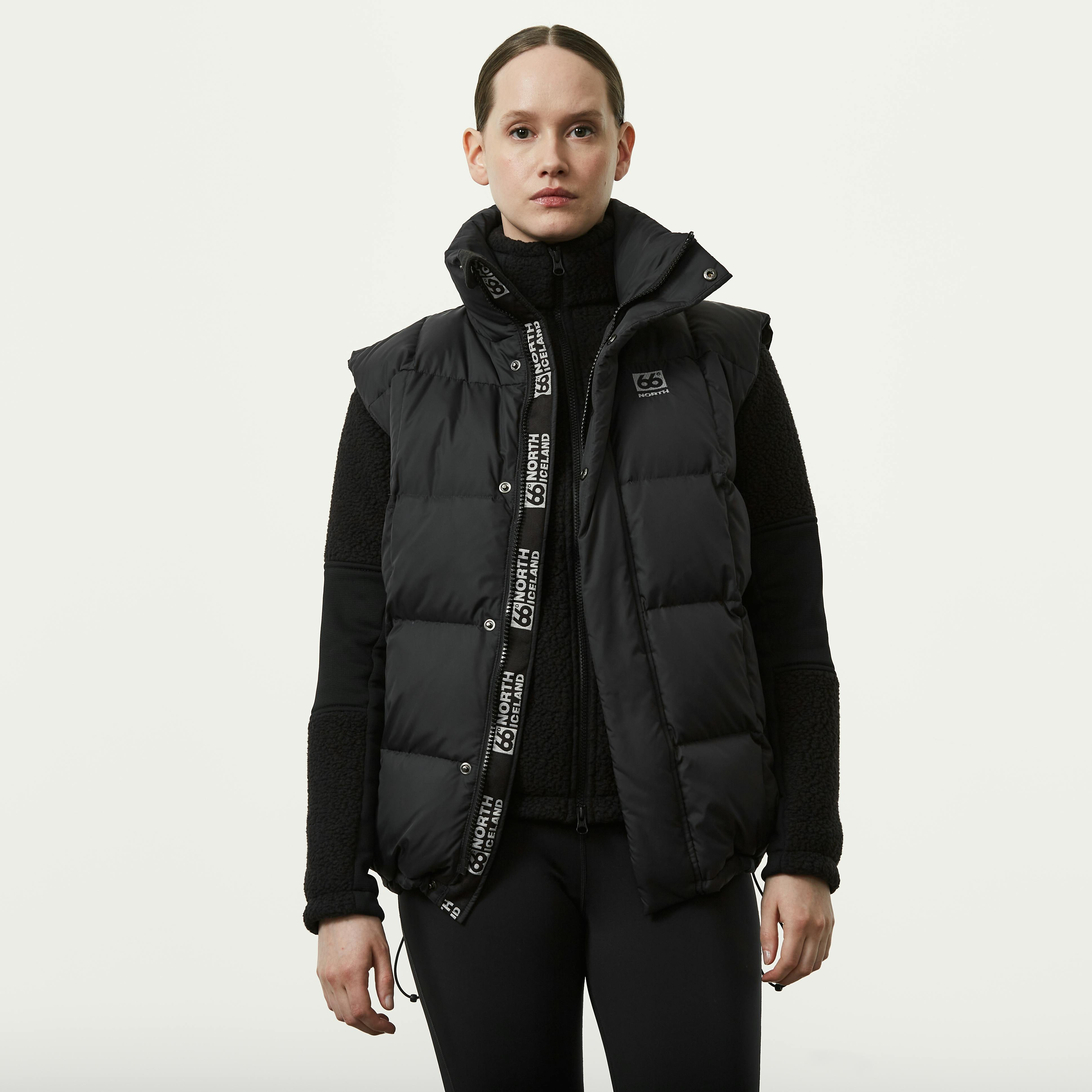 Men - Dyngja Down Vest - Obsidian – 66°North Men - Dyngja Down Vest - Obsidian – 66°North