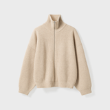 Vonarstræti Zipped Wool Sweater