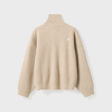 Vonarstræti Zipped Wool Sweater