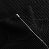 Vonarstræti Zipped Wool Sweater