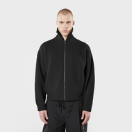 Men - Vonarstræti Zipped Wool Sweater - Black – 66°North
