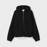Vonarstræti Zipped Wool Hoodie