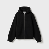 Vonarstræti Zipped Wool Hoodie