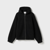 Vonarstræti Zipped Wool Hoodie