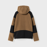 Tindur Shearling Zipped Hoodie