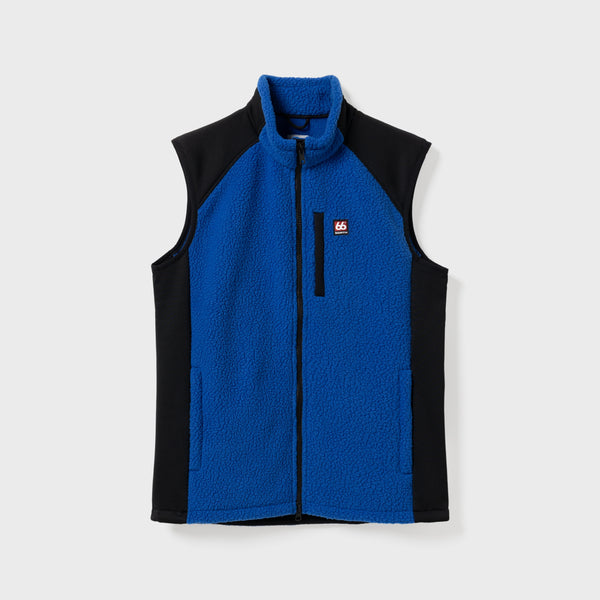 Men - Tindur Shearling Vest - Blue Trawler – 66°North