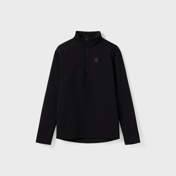 Men - Men's Vík Zip Neck - Black – 66°North