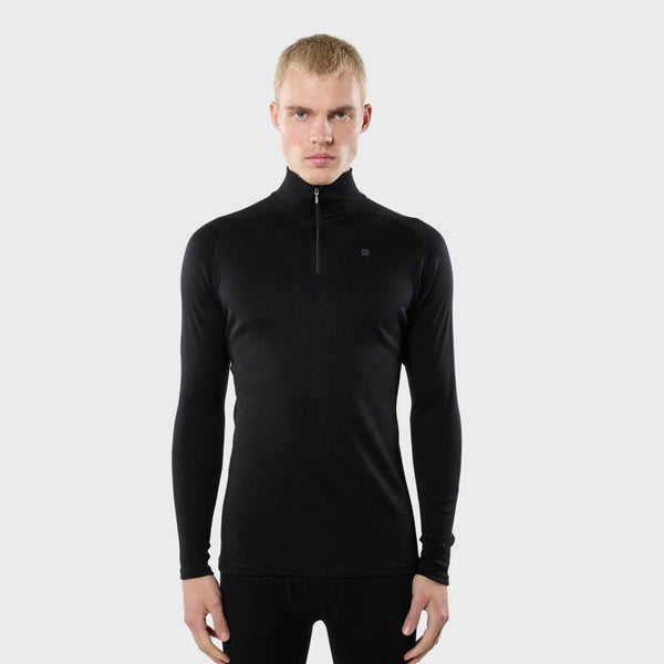 トップス b666 Men - Men's Básar Zip Neck - Black – 66°North
