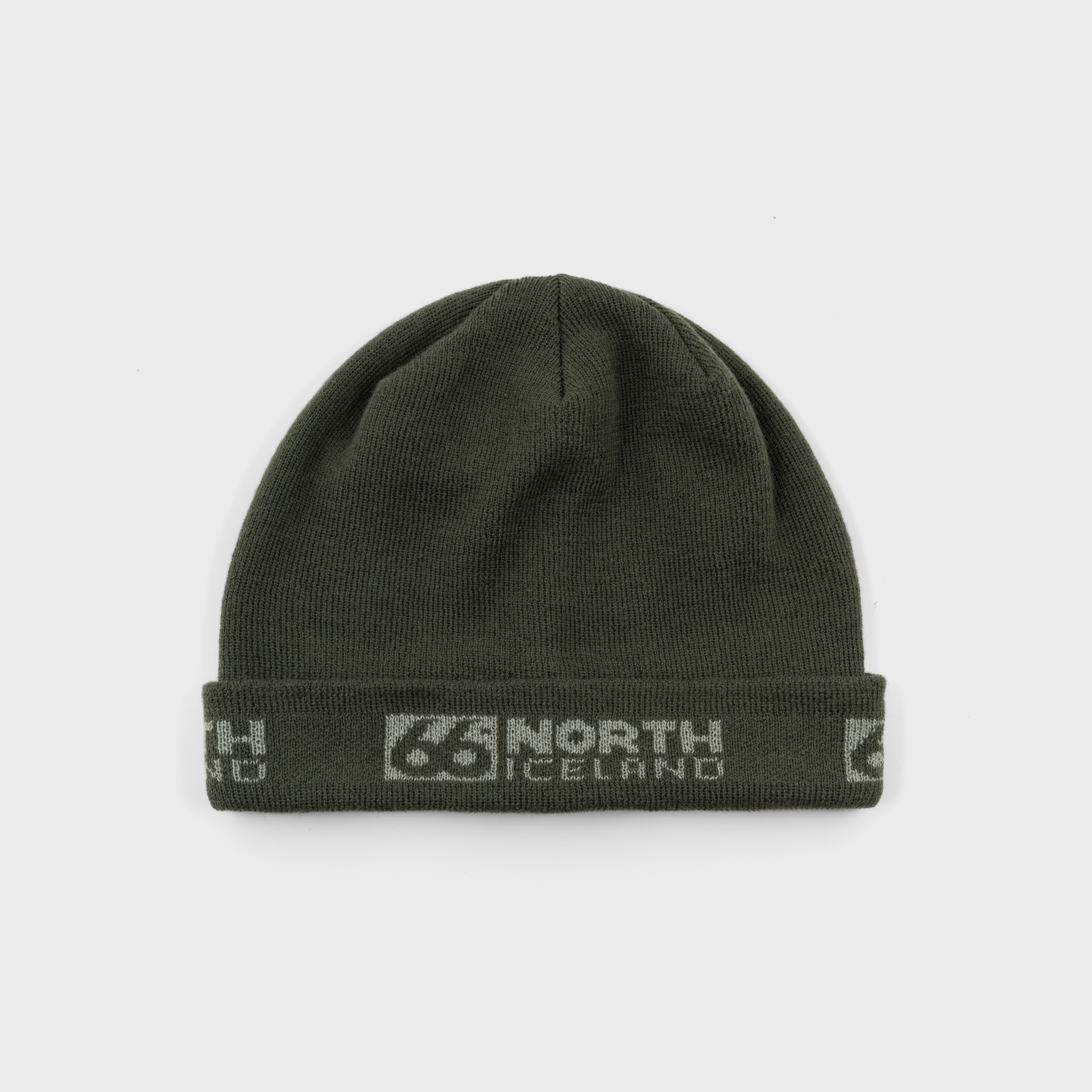 Men - 66°North Workman Beanie - Dark Glacial Clay