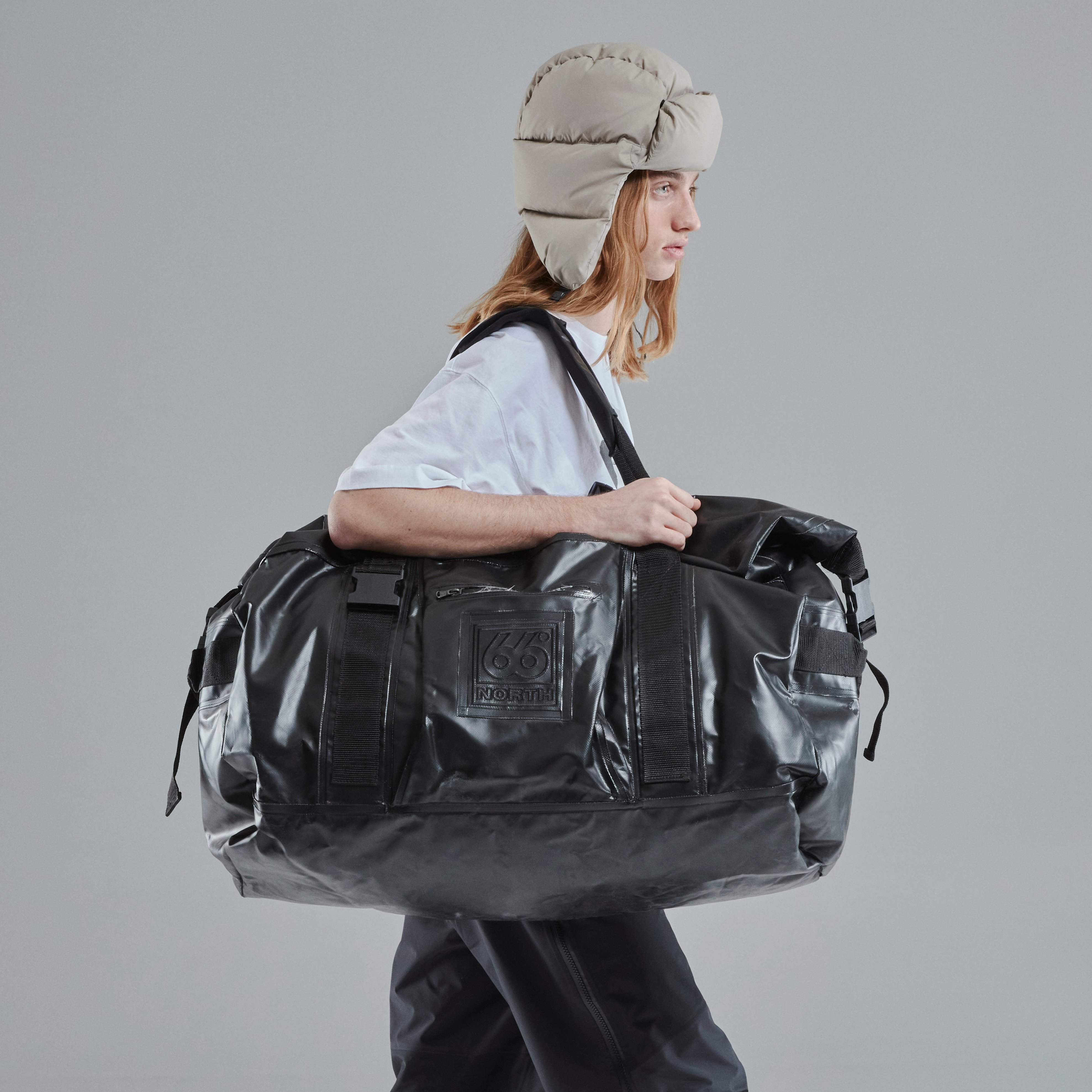 Fisherman's Duffle Bag 90L Black model-men