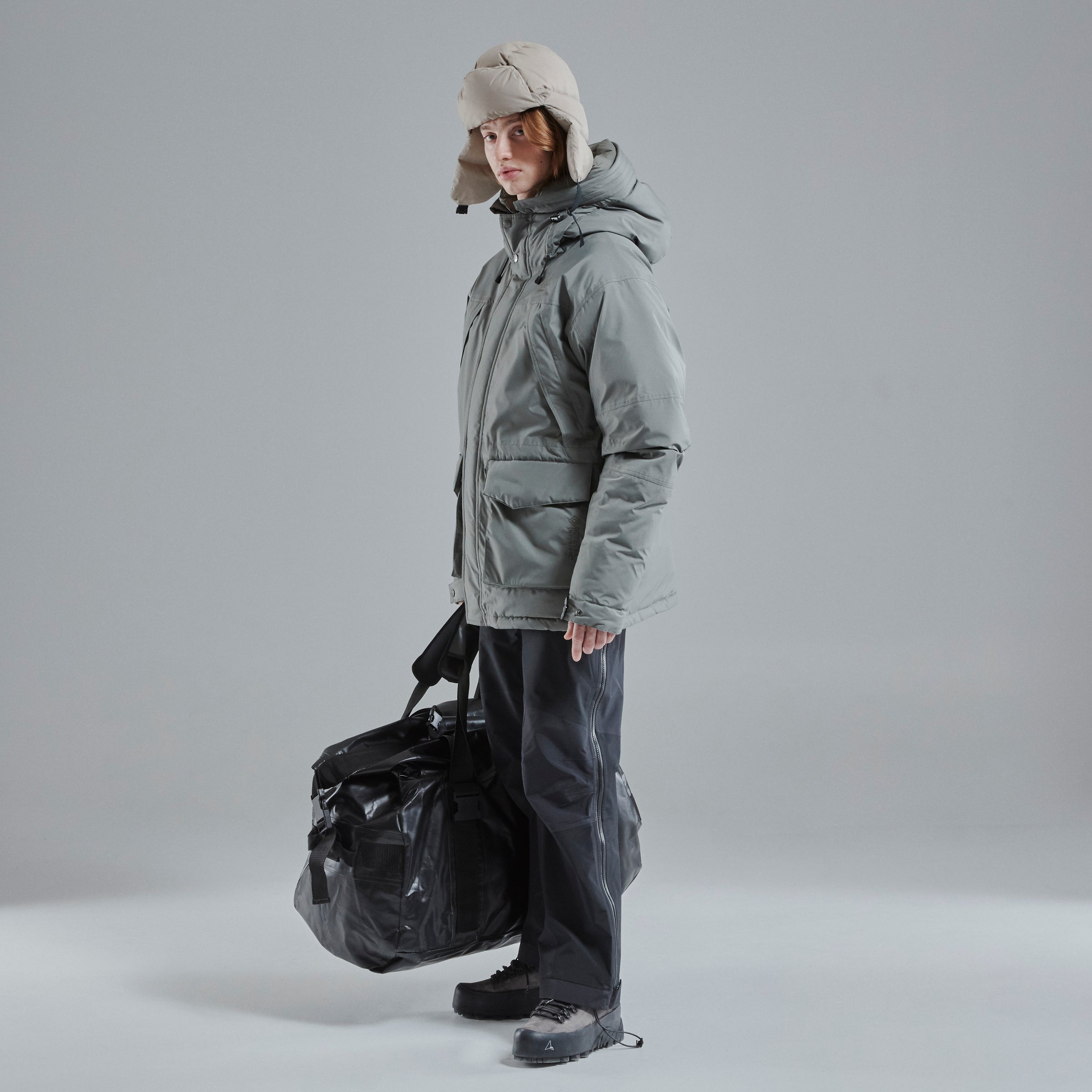 Fisherman's Duffle Bag 90L Black model-men