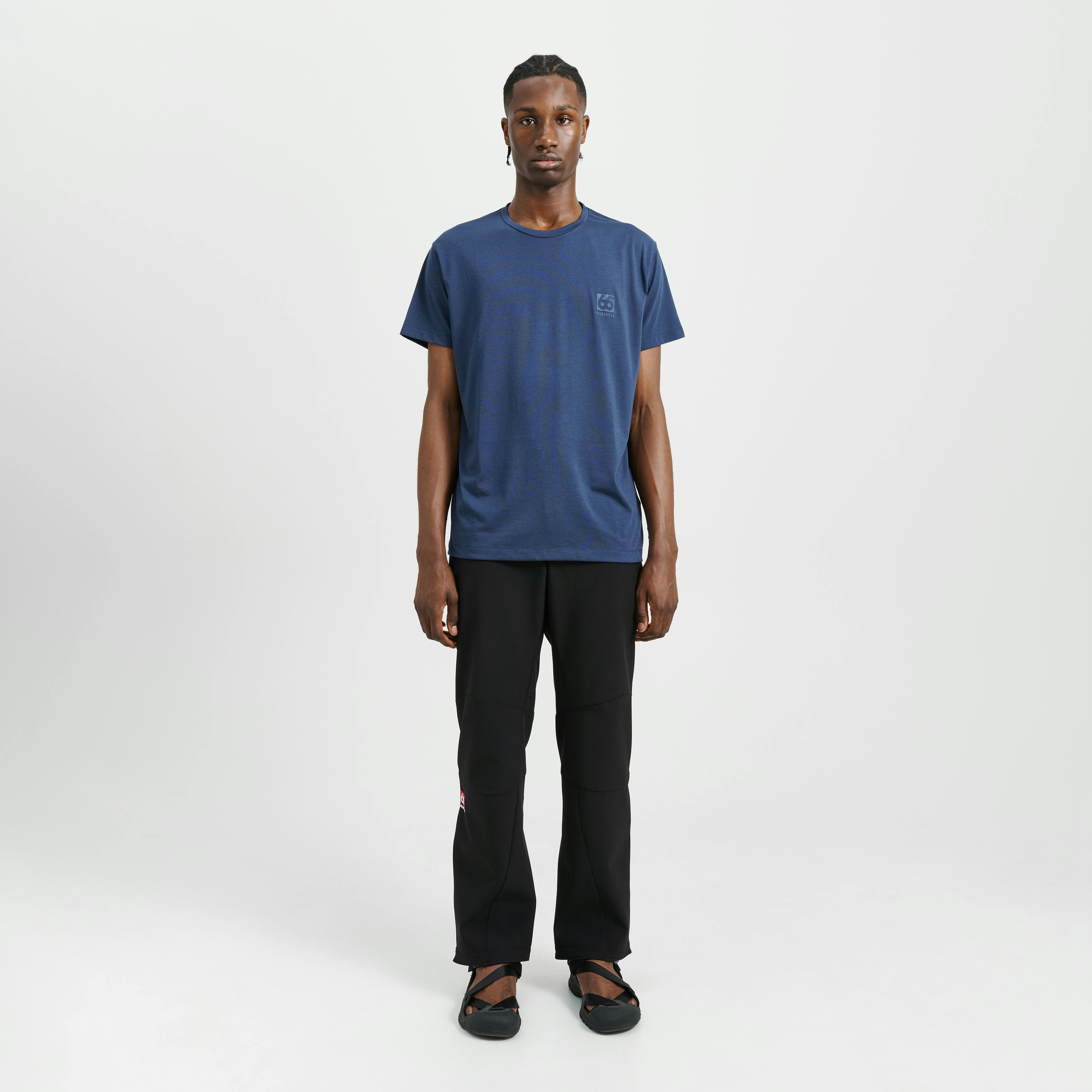 Box Logo Dark Midnight model-men